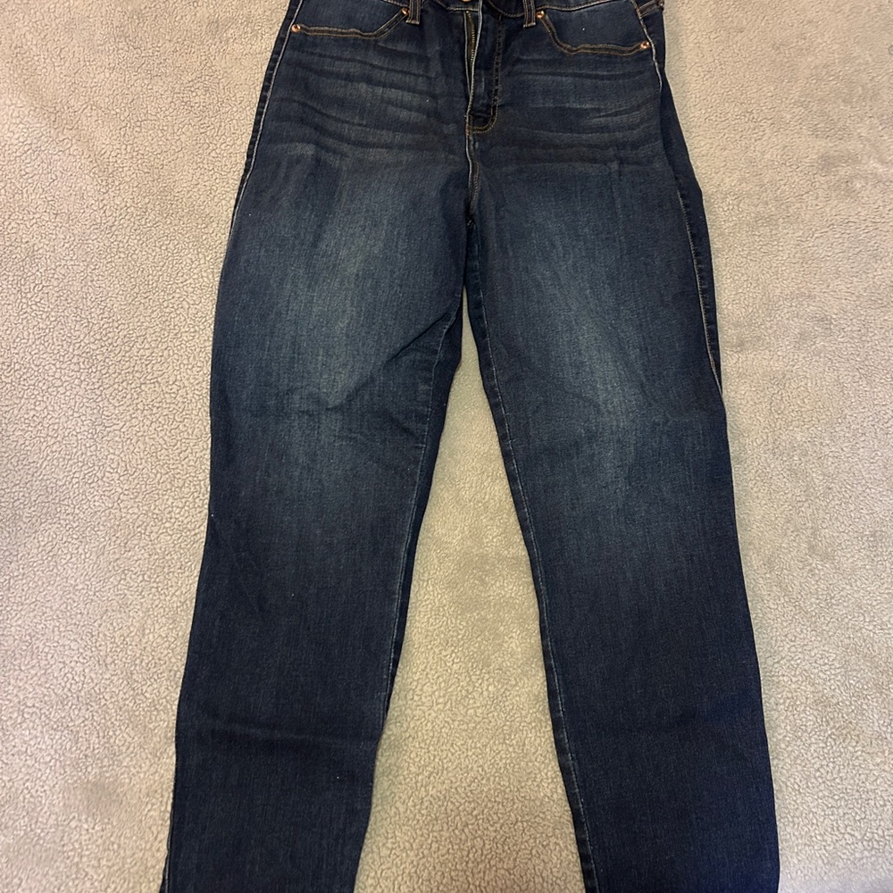 Re/Done Dark Blue Skinny Jeans